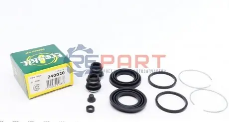 Фото 1 — Ремкомплект супорта (переднього) Toyota Avensis/Celica 93-03 (d=40mm) (Aisin) FRENKIT (240020) Фото Ремкомплект супорта (переднього) Toyota Avensis/Celica 93-03 (d=40mm) (Aisin) FRENKIT (240020) зображення 1