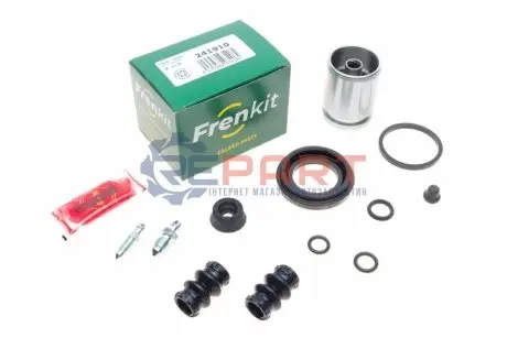 Ремкомплект супорта (заднього) VW T5/Caddy III 03-/Trafic 01- (d=41mm)(+поршень з механізмом)(Lucas) FRENKIT 241910 Купити в Україні