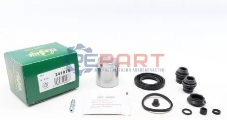 Фото 1 — Ремкомплект супорта (заднього) Mitsubishi Outlander 12- (d=41mm) (+поршень) (Akebono) FRENKIT (241915) Фото Ремкомплект супорта (заднього) Mitsubishi Outlander 12- (d=41mm) (+поршень) (Akebono) FRENKIT (241915) зображення 1