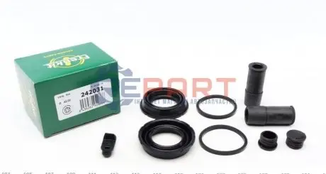 Ремкомплект супорта (переднього) BMW 5(E60)/6(E64)/7(E66) 04-10 (d=42mm) (Ate) FRENKIT 242031 Купити в Україні