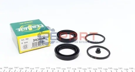 Ремкомплект супорта (переднього) Opel Insignia A/Saab 9-5 (YS3G) 08- (d=42mm) (TRW) FRENKIT 242038 Купити в Україні