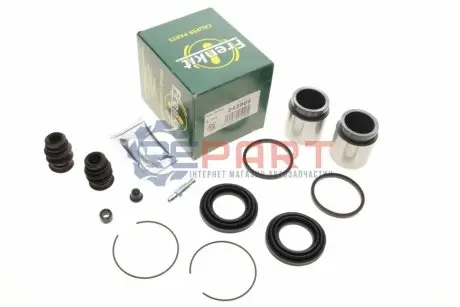 Фото Ремкомплект супорта (переднього) Mitsubishi Galant 87-92 (d=42mm) (+2 поршня) (Akebono) FRENKIT (242906) зображення 1