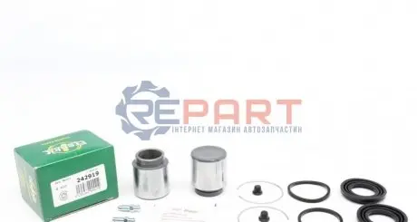 Ремкомплект супорта (переднього) Renault Trafic -01 (d=42mm) (+2 поршня) (Bendix) FRENKIT 242919 Купити в Україні