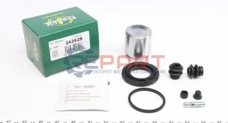 Фото Ремкомплект супорта (заднього) Lexus RX 04- (d=42mm) (+поршень) (Akebono) FRENKIT (242928) зображення 1