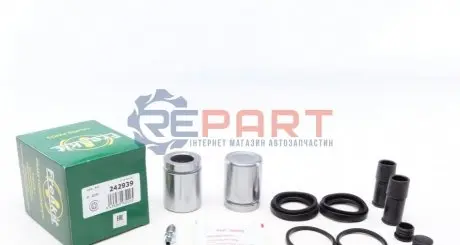 Фото Ремкомплект супорта (переднього) BMW X5 (E53) 00-06 (d=42mm) (+2 поршня) (Ate) FRENKIT (242939) зображення 1