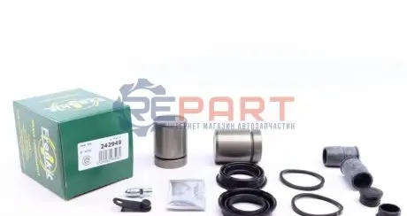 Ремкомплект супорта (переднього) Audi A6 11- (d=42mm) (+2 поршня) (Ate) FRENKIT 242949 Купити в Україні