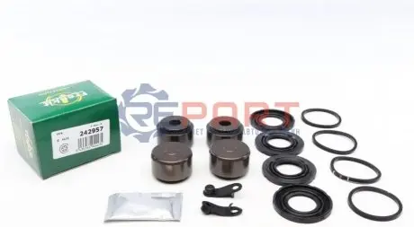 Ремкомплект супорта (переднього) Audi A6 12- (d=42mm) (+4 поршня) (Brembo) FRENKIT 242957 Купити в Україні