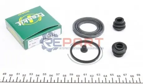 Фото 1 — Ремкомплект супорта (заднього) Toyota Avensis 01-09 (d=43mm) (Toyota) FRENKIT (243021) Фото Ремкомплект супорта (заднього) Toyota Avensis 01-09 (d=43mm) (Toyota) FRENKIT (243021) зображення 1