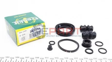 Ремкомплект супорта (заднього) VW Passat 00-05 (d=43mm) (Lucas) FRENKIT 243031 Купити в Україні