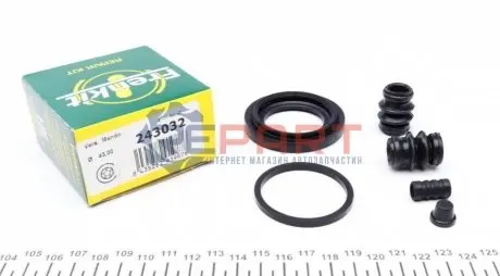 Фото Ремкомплект супорта (заднього) Hyundai Santa Fe II 06-12 (d=43mm) (Mando) FRENKIT (243032) зображення 1