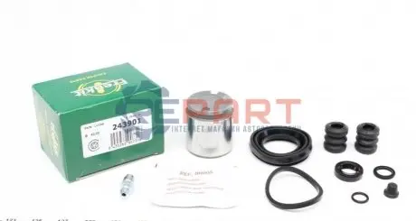 Фото Ремкомплект супорта (заднього) Ford Scorpio 94-98 (d=43mm) (Lucas)(+поршень) FRENKIT (243901) зображення 1