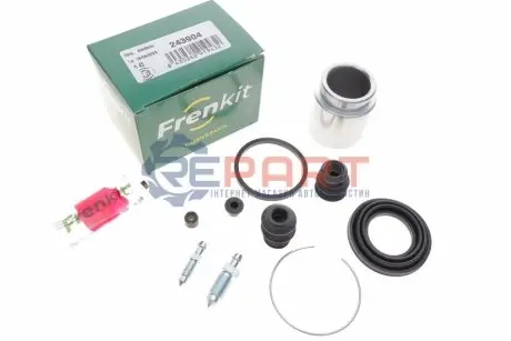 Ремкомплект супорта (заднього) Mitsubishi Pajero (d=43mm) (+поршень) (Akebono) FRENKIT 243904 Купити в Україні