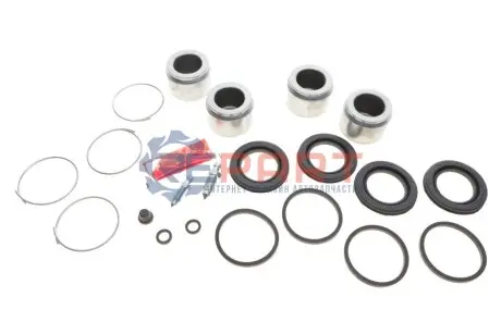 Ремкомплект супорта (переднього) Lexus LS/GS/IS 00- (d=43mm) (+4 поршня) (Advi) FRENKIT 243936 Купити в Україні