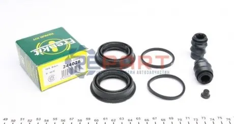 Ремкомплект супорта (переднього) MB GLK-class (X204) 08- (d=44mm) (Bosch) FRENKIT 244026 Купити в Україні