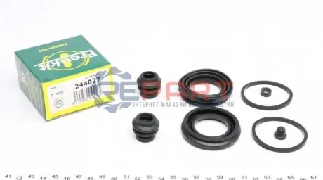 Фото 1 — Ремкомплект супорта (переднього) Lexus RX 350 09- (d=45mm) FRENKIT (244027) Фото Ремкомплект супорта (переднього) Lexus RX 350 09- (d=45mm) FRENKIT (244027) зображення 1