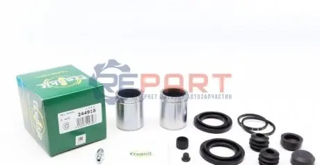 Ремкомплект супорта (переднього) Iveco Daily 99-06 (d=44mm) (+2 поршня) (Brembo) FRENKIT 244918 Купити в Україні