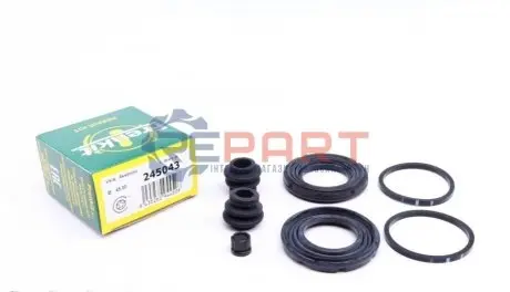 Ремкомплект супорта (переднього) Lexus RX 350/Toyota Rav 4 08- (d=45mm) (Akebono) FRENKIT 245043 Купити в Україні