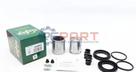 Фото 1 — Ремкомплект супорта (переднього) Fiat Ducato 94-02 (d=45/48) (+2 поршня) (Lucas) FRENKIT (245902) Фото Ремкомплект супорта (переднього) Fiat Ducato 94-02 (d=45/48) (+2 поршня) (Lucas) FRENKIT (245902) зображення 1