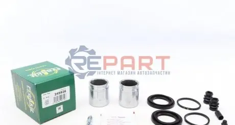 Фото Ремкомплект супорта (переднього) Nissan Leaf 13- (d=45mm) (+2 поршня) (Nissan) FRENKIT (245926) зображення 1