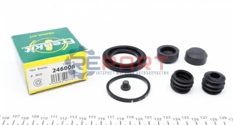 Фото Ремкомплект супорта (заднього) Fiat Ducato/ Peugeot Boxer/ Citroen Jumper 02- (d=46mm) (Brembo) FRENKIT (246008) зображення 1