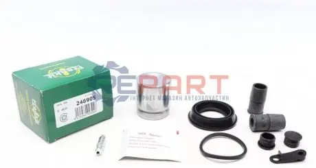 Фото 1 — Ремкомплект супорта (заднього) BMW 5 (E60)/6 (E63)/7 (E65/E66/E67) 01-10 (d=46) (+поршень) (Ate) FRENKIT (246905) Фото Ремкомплект супорта (заднього) BMW 5 (E60)/6 (E63)/7 (E65/E66/E67) 01-10 (d=46) (+поршень) (Ate) FRENKIT (246905) зображення 1