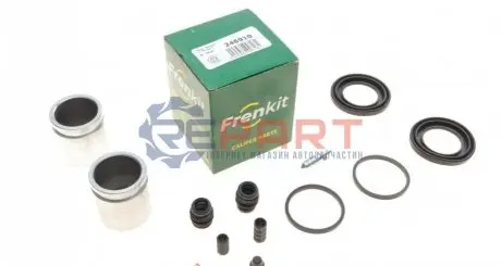Фото Ремкомплект супорта (переднього) Nissan Navara/NP300 01- (d=46mm)(+2 поршні) (Niss) FRENKIT (246910) зображення 1