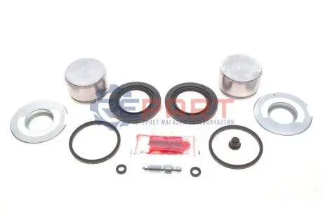 Ремкомплект супорта (заднього) MB E-class (W210) -03 (d=46mm) (+2 поршня) (Bendix) FRENKIT 246913 Купити в Україні