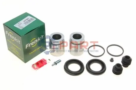 Фото Ремкомплект супорта (переднього) Jeep Grand Cherokee 98-05 (d=47.5mm) (+2 поршня) (Akebono) FRENKIT (247901) зображення 1