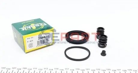 Фото Ремкомплект супорта (переднього) Chevrolet Matiz/Spark/Daewoo Matiz 05- (d=48mm) (Dac) FRENKIT (248070) зображення 1