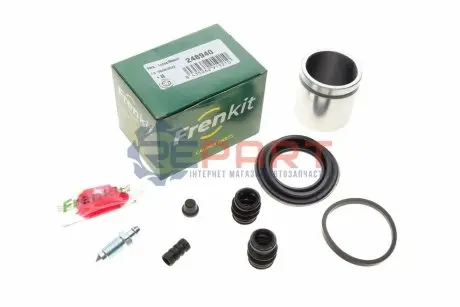 Фото 1 — Ремкомплект супорта (переднього) Nissan Patrol 97- (d=48mm) (Niss) (+ поршень) FRENKIT (248940) Фото Ремкомплект супорта (переднього) Nissan Patrol 97- (d=48mm) (Niss) (+ поршень) FRENKIT (248940) зображення 1