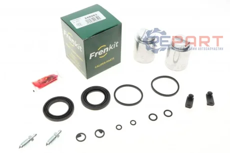Ремкомплект суппорта (переднего) Peugeot J9/J7 70-87 (d=48mm) (+2 поршня) (Bendix) FRENKIT 248983