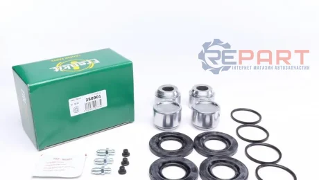 Ремкомплект супорта (переднього) Iveco Daily 90-99 (d=50mm) (+4 поршня) (Perrot) FRENKIT 250901