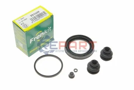 Ремкомплект супорта (переднього) Toyota Yaris 99-05 (d=51mm) (Bosch) FRENKIT 251038 Купити в Україні