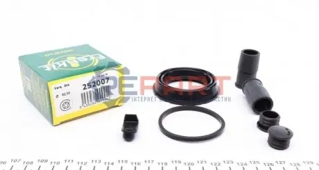 Фото Ремкомплект супорта (переднього) Opel Astra 98-14 (d=52mm) (Ate) FRENKIT (252007) зображення 1