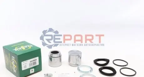 Ремкомплект супорта (переднього) Renault Master 93-98 (d=52mm) (+2 поршня) (Bendix) FRENKIT 252905 Купити в Україні