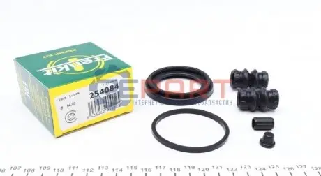 Ремкомплект супорта (переднього) Skoda Fabia 07-14/Ford Fiesta 12- (d=54mm) (Lucas) FRENKIT 254084 Купити в Україні