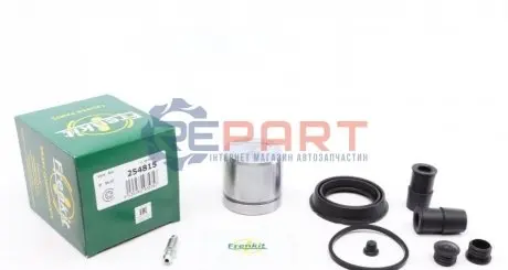 Ремкомплект супорта (переднього) Renault Scenic III 09- (d=54mm) (+поршень) (Ate) FRENKIT 254815 Купити в Україні