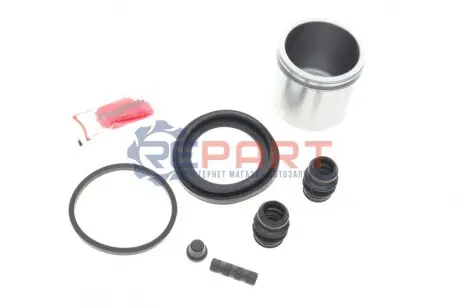 Фото Ремкомплект супорта (переднього) Nissan Micra 1.6 11- (d=54mm) (+ поршень) FRENKIT (254862) зображення 1