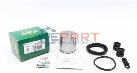 Ремкомплект супорта (переднього) VW Passat/Audi A494-01 (d=54mm) (+поршень) (Lucas) FRENKIT 254911 Купити в Україні