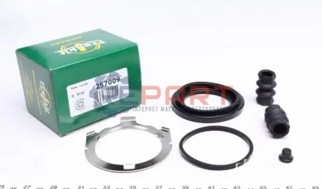 Ремкомплект супорта (переднього) Audi/MB C-class/VW Caddy/Golf/Passat (d=57mm) (Lucas) FRENKIT 257009 Купити в Україні