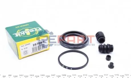 Фото Ремкомплект супорта (переднього) Peugeot 308 13- (d=57mm) (Mando) FRENKIT (257085) зображення 1