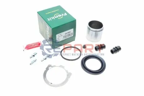 Ремкомплект супорта (переднього) MB C-class/VW Caddy/Golf/ 93- (d=57mm) (+поршень) (Lucas) FRENKIT 257902 Купити в Україні