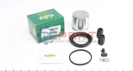 Фото Ремкомплект супорта (переднього) Nissan Primera 02- (d=57mm) (+поршень) (Lucas) FRENKIT (257908) зображення 1