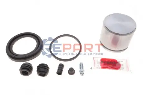 Фото 1 — Ремкомплект супорта (переднього) Toyota Corolla 01-09 (d=57mm) (+поршень) (Lucas) FRENKIT (257941) Фото Ремкомплект супорта (переднього) Toyota Corolla 01-09 (d=57mm) (+поршень) (Lucas) FRENKIT (257941) зображення 1