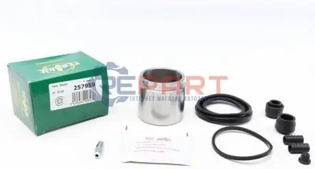 Фото Ремкомплект супорта (переднього) Mazda 6 07- (d=57mm) (+поршень) (Mazda) FRENKIT (257959) зображення 1