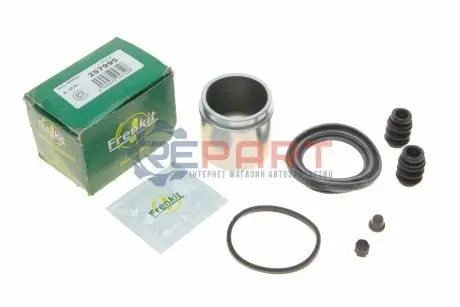 Фото Ремкомплект супорта (переднього) Peugeot 308 13- (d=57mm) (+поршень) (Mando) FRENKIT (257995) зображення 1