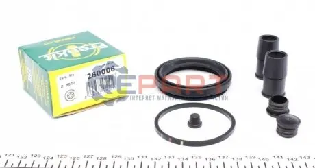 Фото Ремкомплект супорта (переднього) Ford Mondeo 93-00 (d=60mm) (Ate) FRENKIT (260006) зображення 1