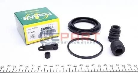 Фото Ремкомплект супорта (переднього) Opel Insignia 08- (d=60mm) (Mando) FRENKIT (260063) зображення 1