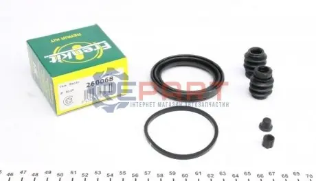 Фото 1 — Ремкомплект супорта (переднього) Hyundai Grandeur 05- (d=60mm) (Mando) FRENKIT (260068) Фото Ремкомплект супорта (переднього) Hyundai Grandeur 05- (d=60mm) (Mando) FRENKIT (260068) зображення 1