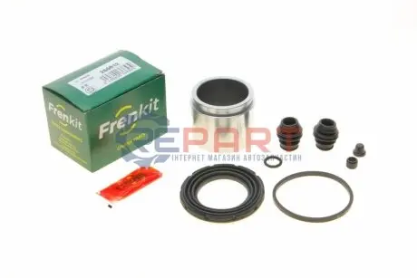 Фото Ремкомплект супорта (переднього) Renault Megane IV/Scenic IV 17- (d=60mm) (+поршень) (Akebono) FRENKIT (260812) зображення 1